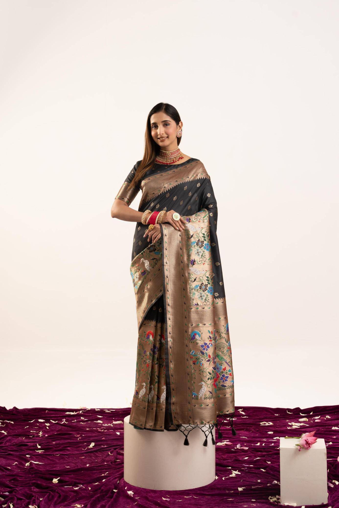 Akshara banarasi silk Saree wholesale manufacturer
